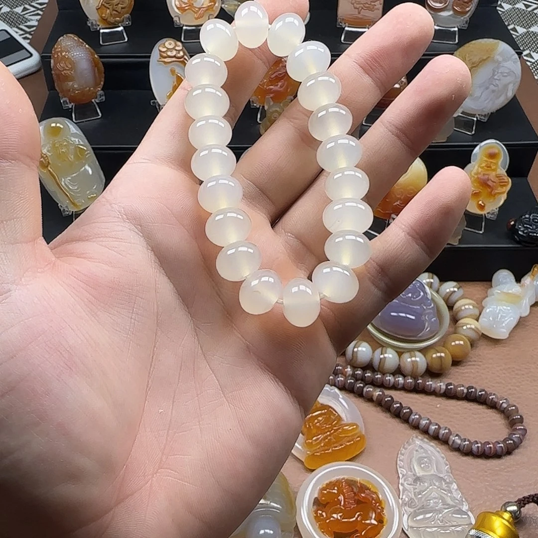 玛瑙/玉髓未镶嵌吊坠(不含链)