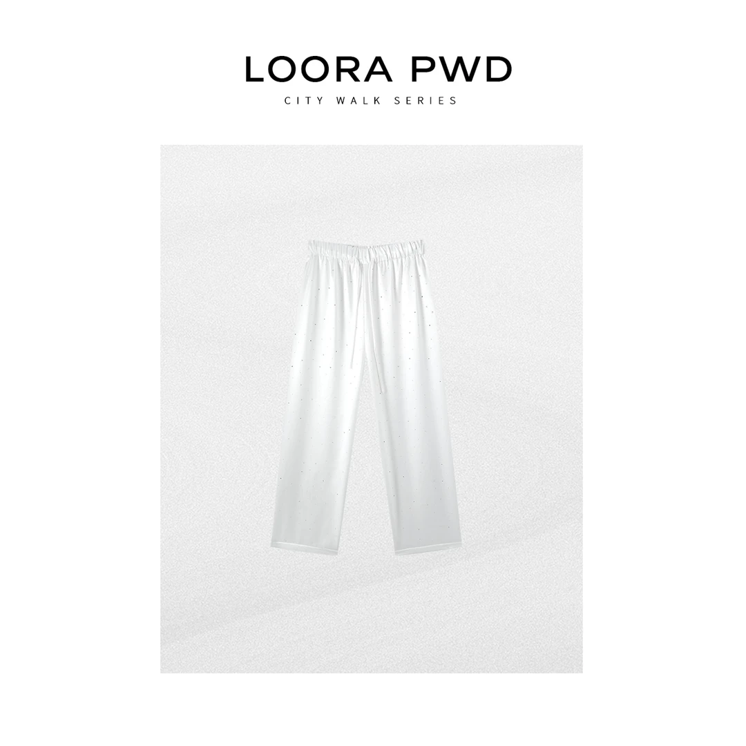 LOORAPWD/罗拉密码 夏季定钻点缀款宽松休闲款25CJBG0157N