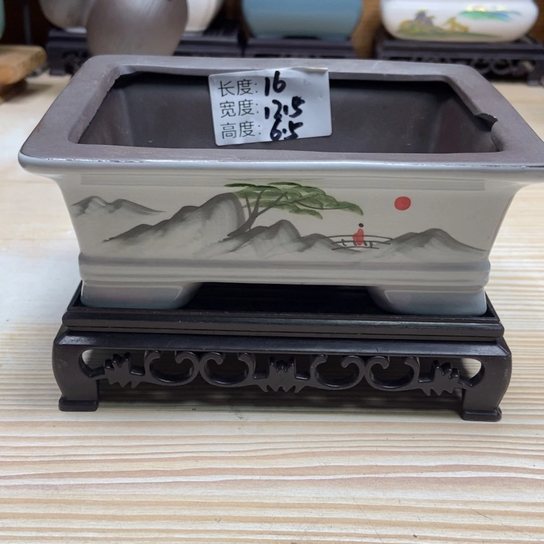 瓷片陶瓷花盆陶瓷艺术