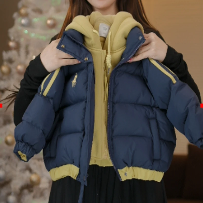 2025冬季新款儿童时尚百搭宽松保暖假两件冬款棉服外套58257