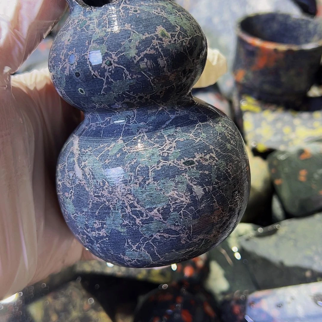 梅花玉鱼缸石茶周边微瑕不退不换