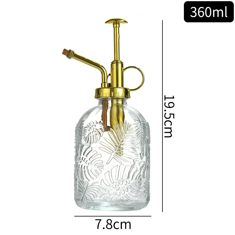 创意按压式糖果色喷水壶手压式园艺工具喷壶嘴阳台植物【A10】