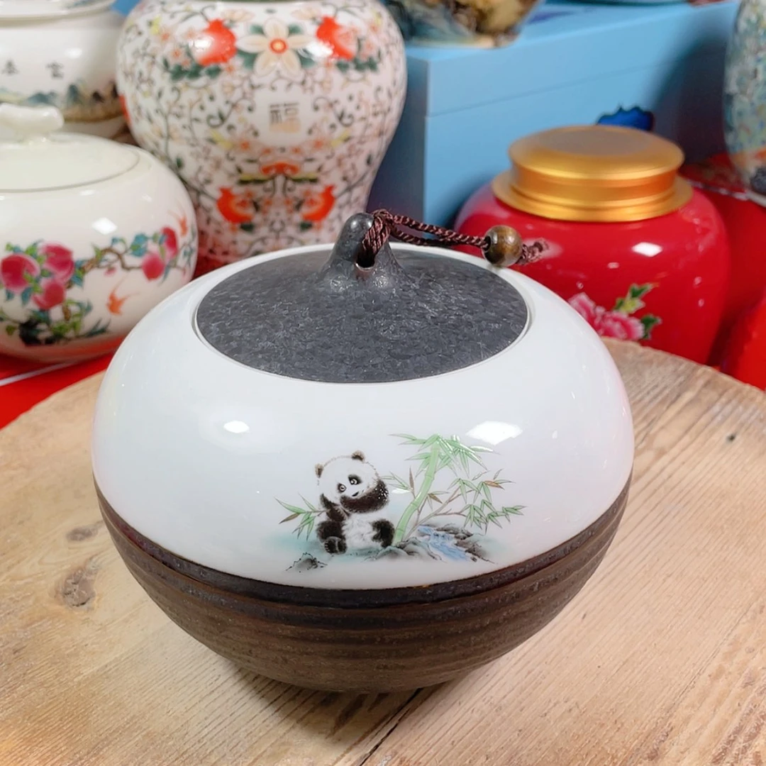 【闪购商品】罐陶瓷茶叶罐密封罐