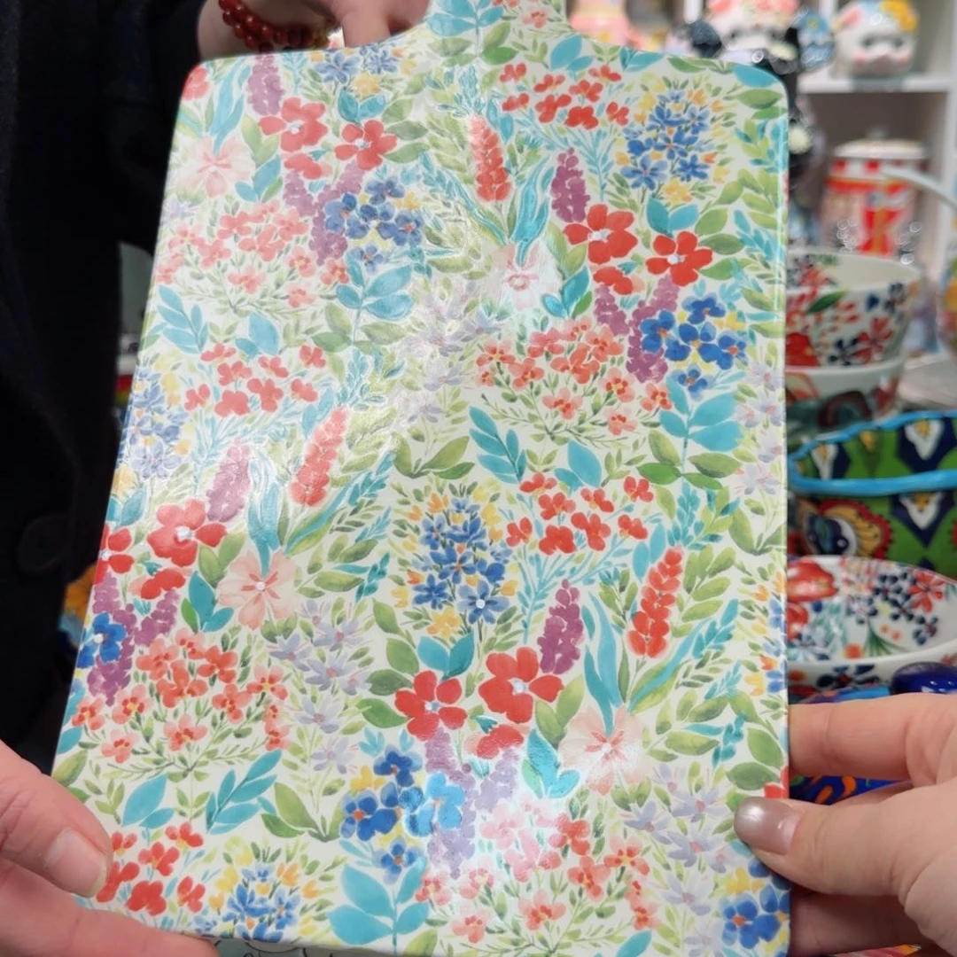 瓷片方形面包板一只看图