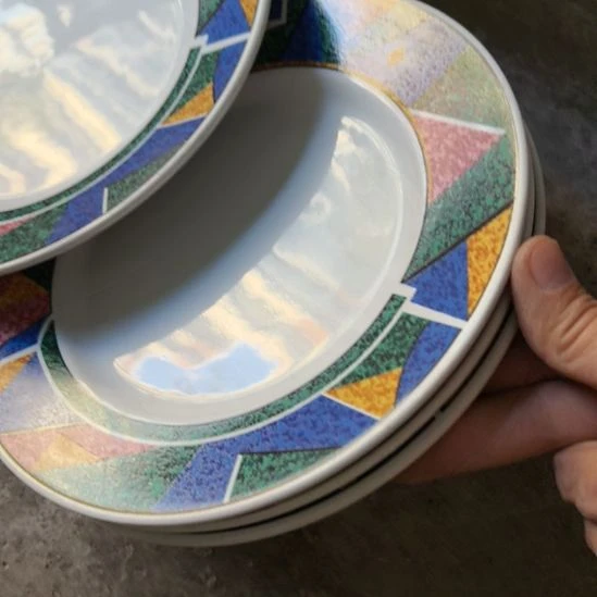 瓷片磁州窑盘碗壶杯有