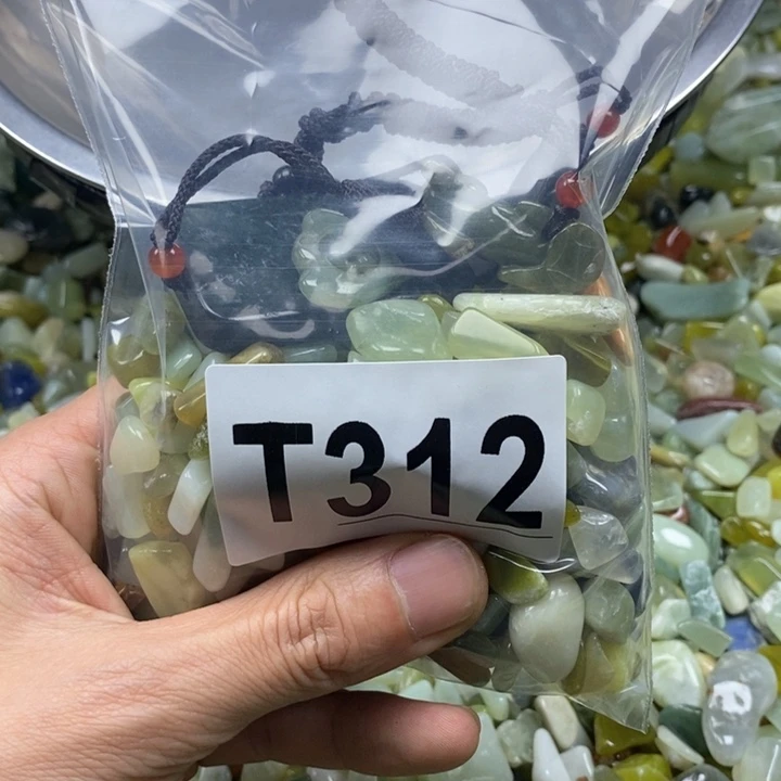 蛇纹石玉未镶嵌鱼缸石