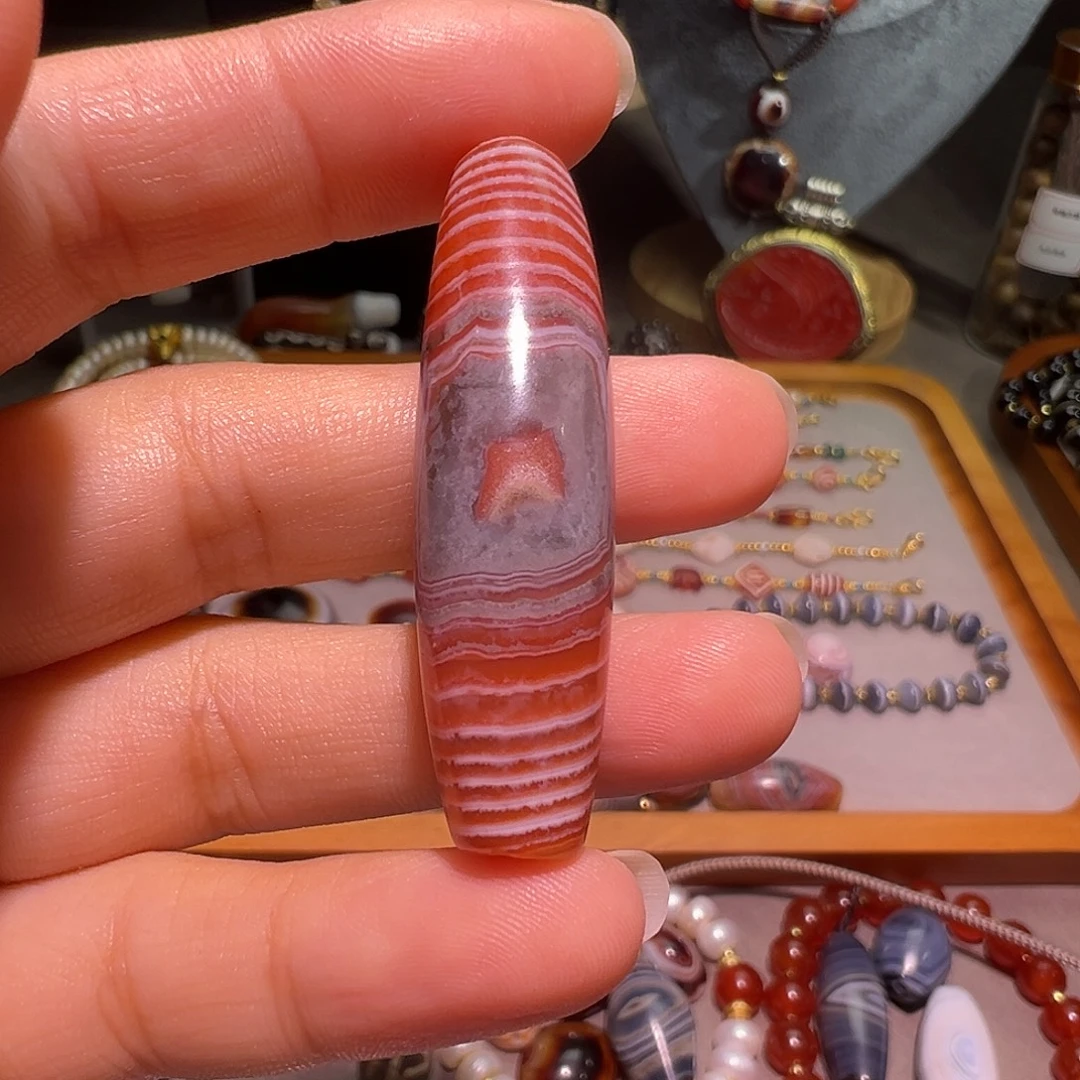 差***多玛瑙/玉髓未镶嵌颈饰