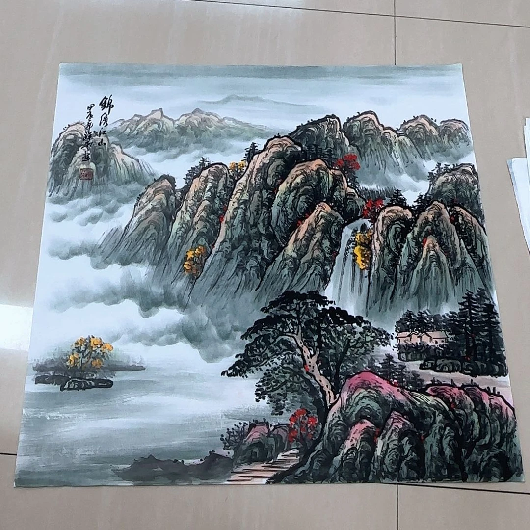 国画国画作品集一个
