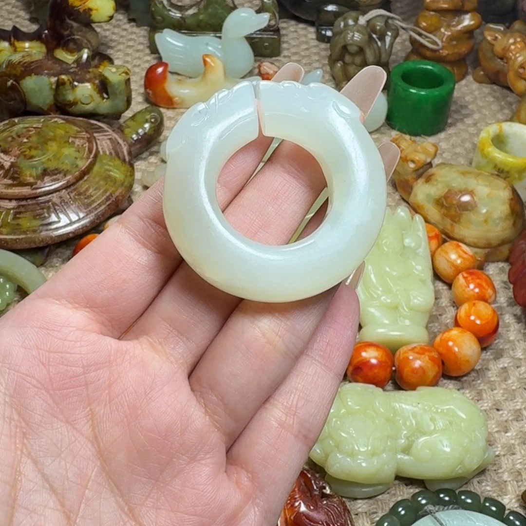 白玉菩提吊坠挂件