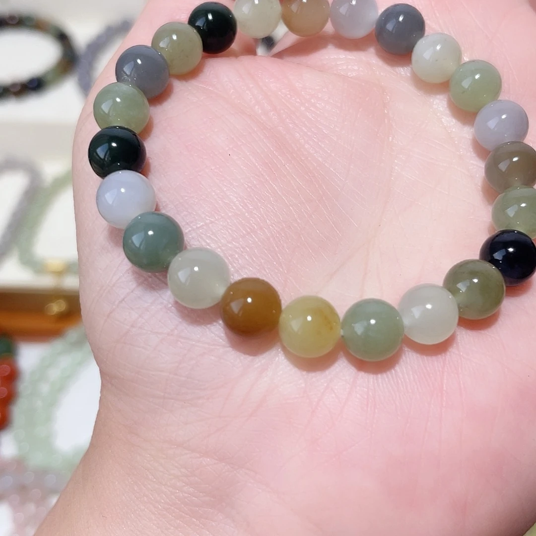 和田玉手串未镶嵌