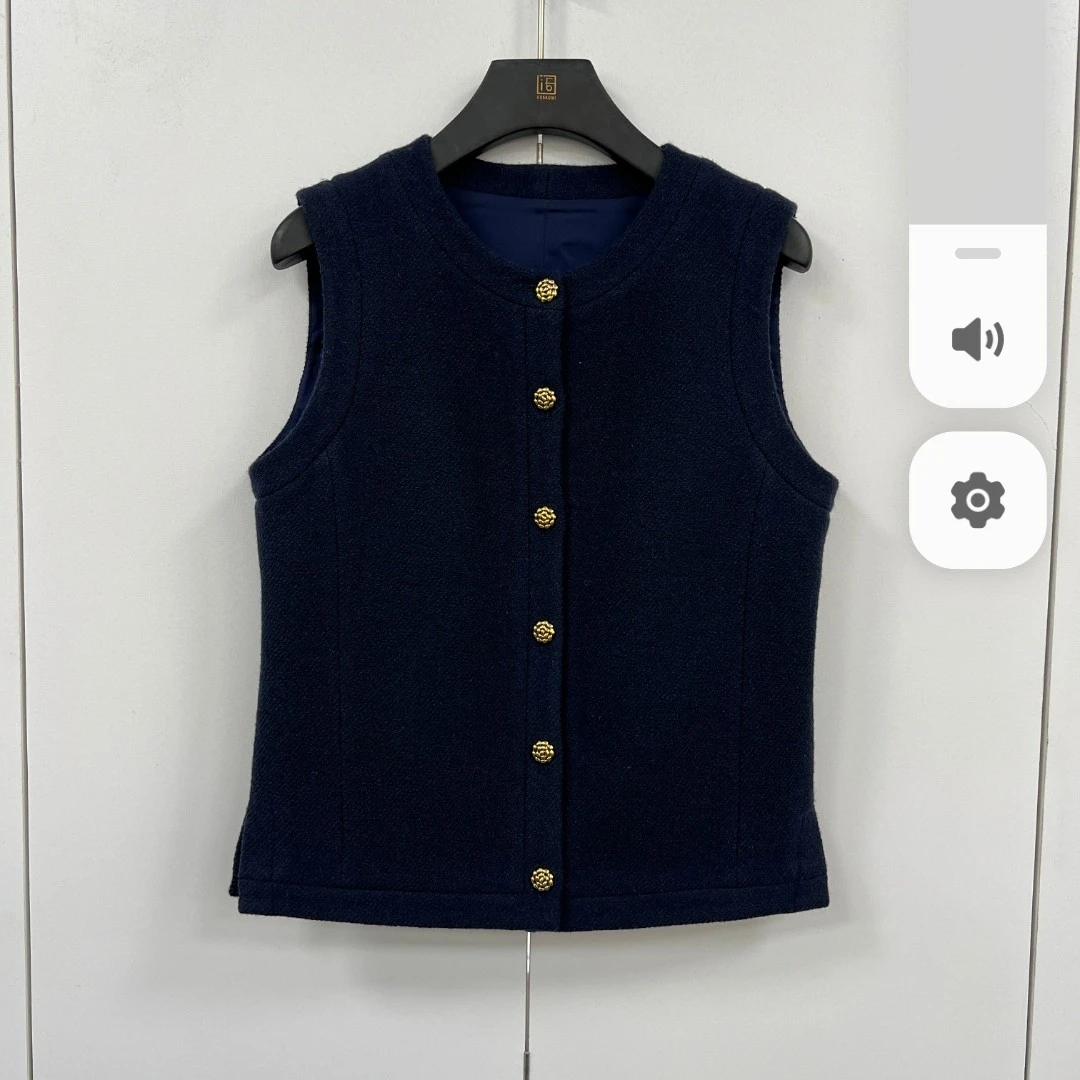 秋冬款时尚百搭马夹 LP同款宽松型无袖通勤风女装