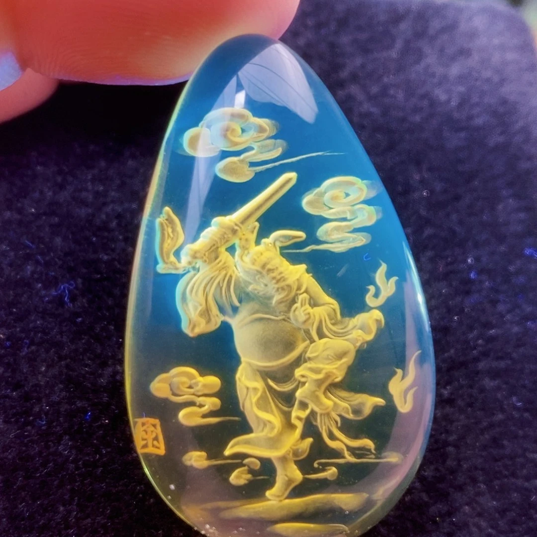 【闪购商品】金珀吊坠(不含链)未镶嵌