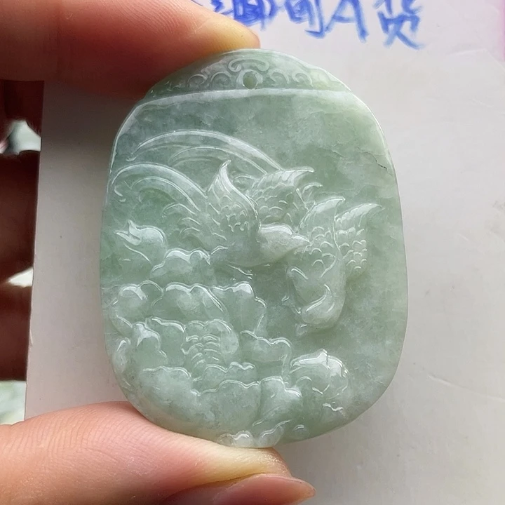 翡翠未镶嵌颈饰天然翡翠