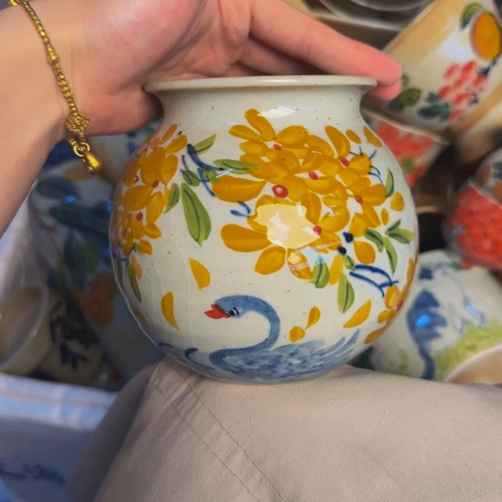 瓷片景德镇陶瓷手工手绘