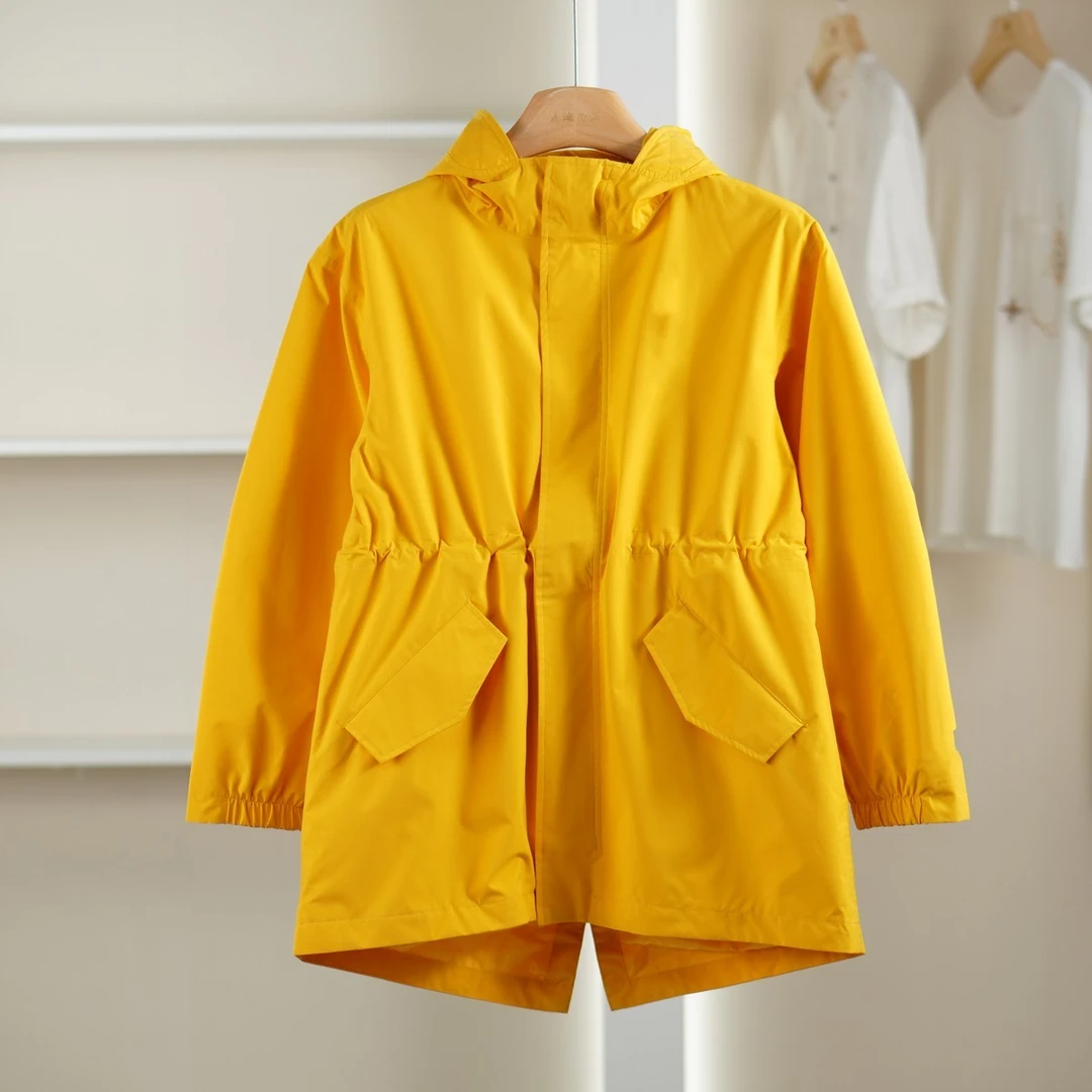 麦迪尚品【伯】51201191 新款百搭冲锋衣外套秋季童装品牌折扣