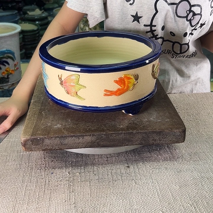 泳坤堂石湾盆陶瓷