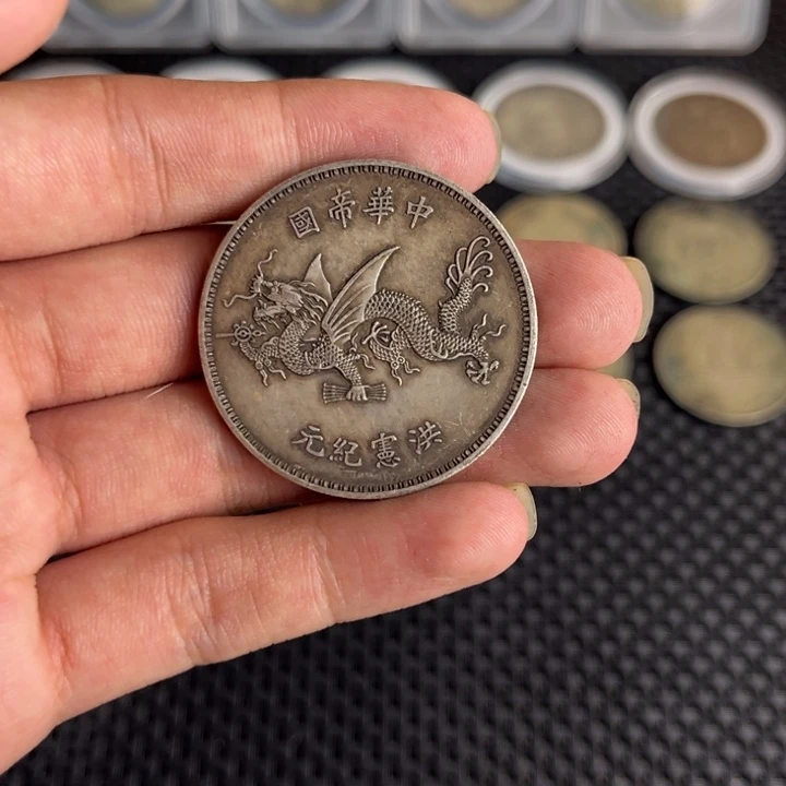 金属大头龙洋船洋工艺品