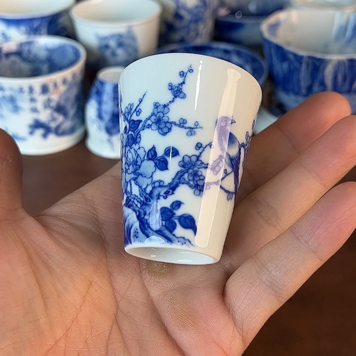 瓷片景德镇全手工手绘陶瓷