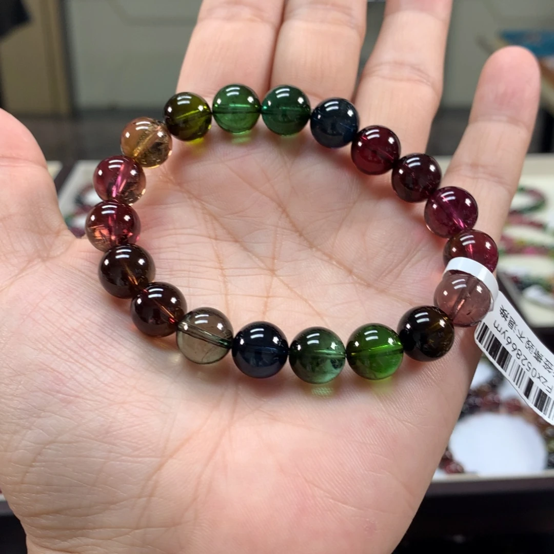 未镶嵌手链碧玺10左右