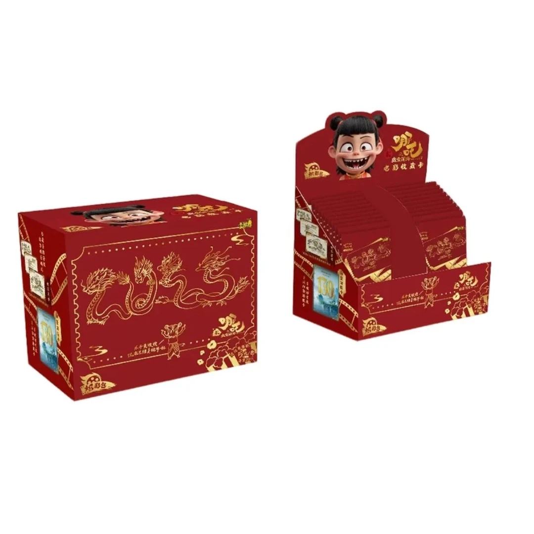 七【哪吒玩法】哪吒之魔童闹海炽影包收藏卡牌拆卡盲盒拆盒