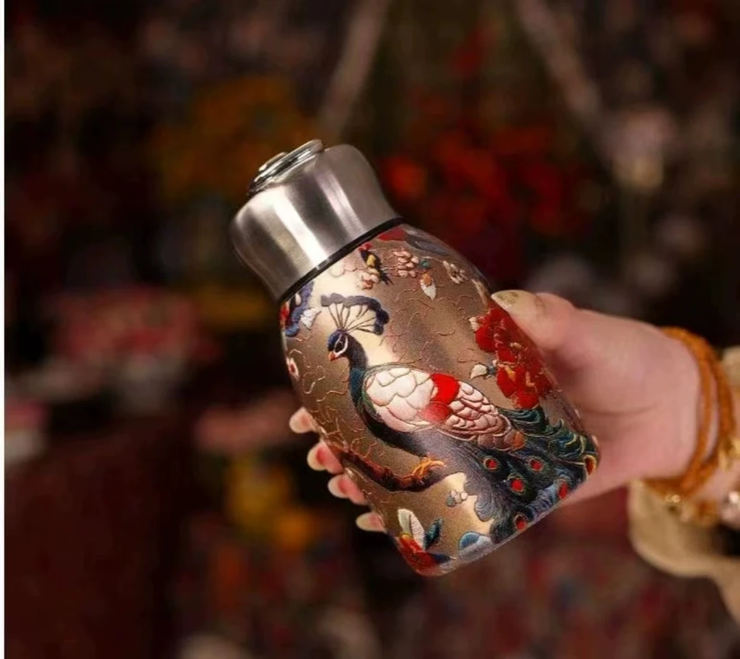 只发新疆小胖丁口袋杯户外保温杯双层不锈钢小容量水杯伴手礼杯