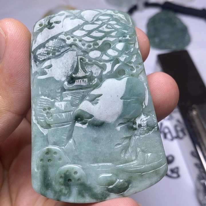 颈饰未镶嵌翡翠翡翠