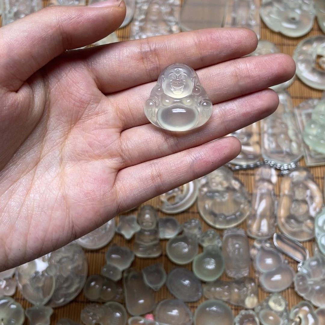 蛇纹石玉未镶嵌颈饰不****7