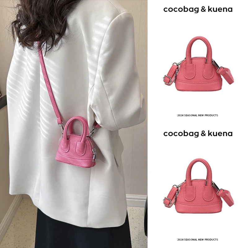 夏天小包包女2025新款迷你红色斜挎包小众高级感口红耳机包零钱包