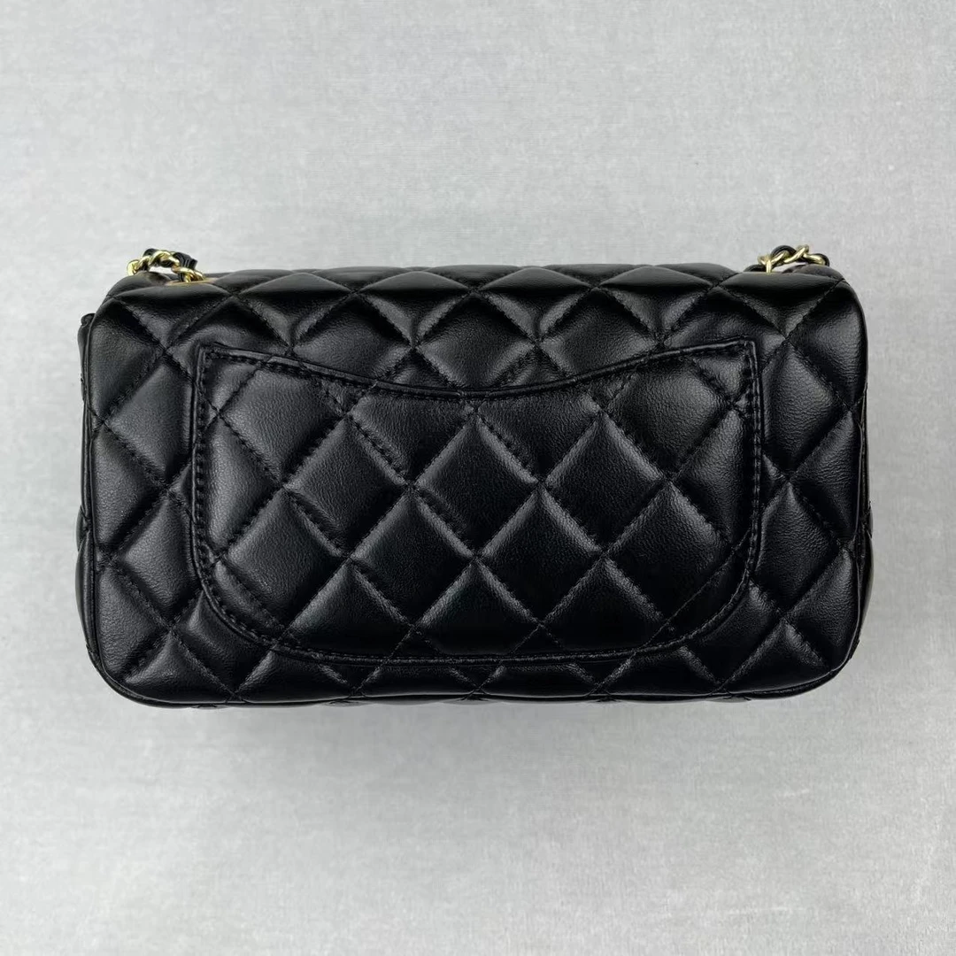 高定奢品 时尚潮流打造真皮女士包时尚20CM 10398 黑色球