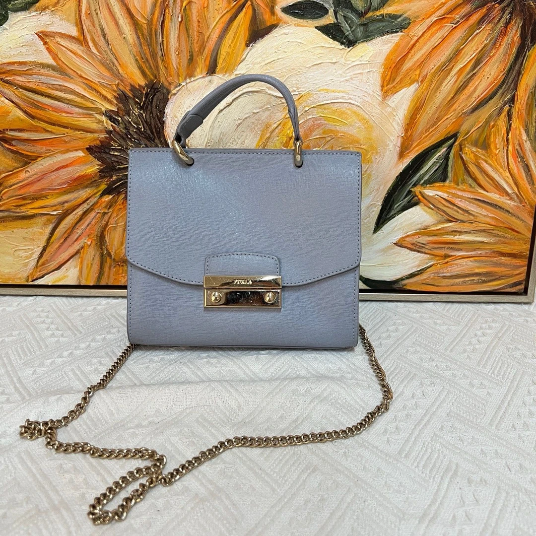 95新 FURLA/芙拉 20062 斜挎包