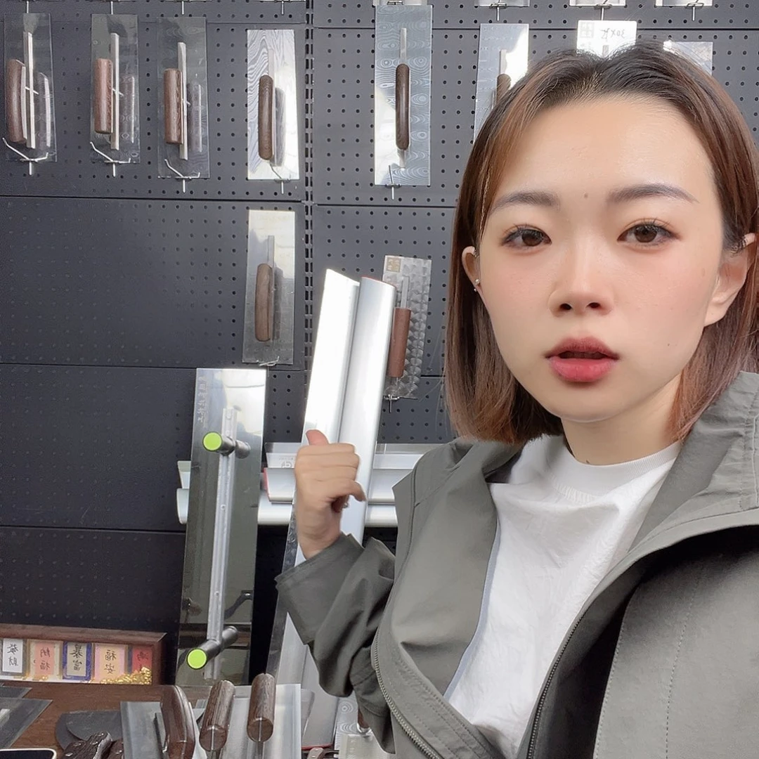 60长不锈钢双手刮板