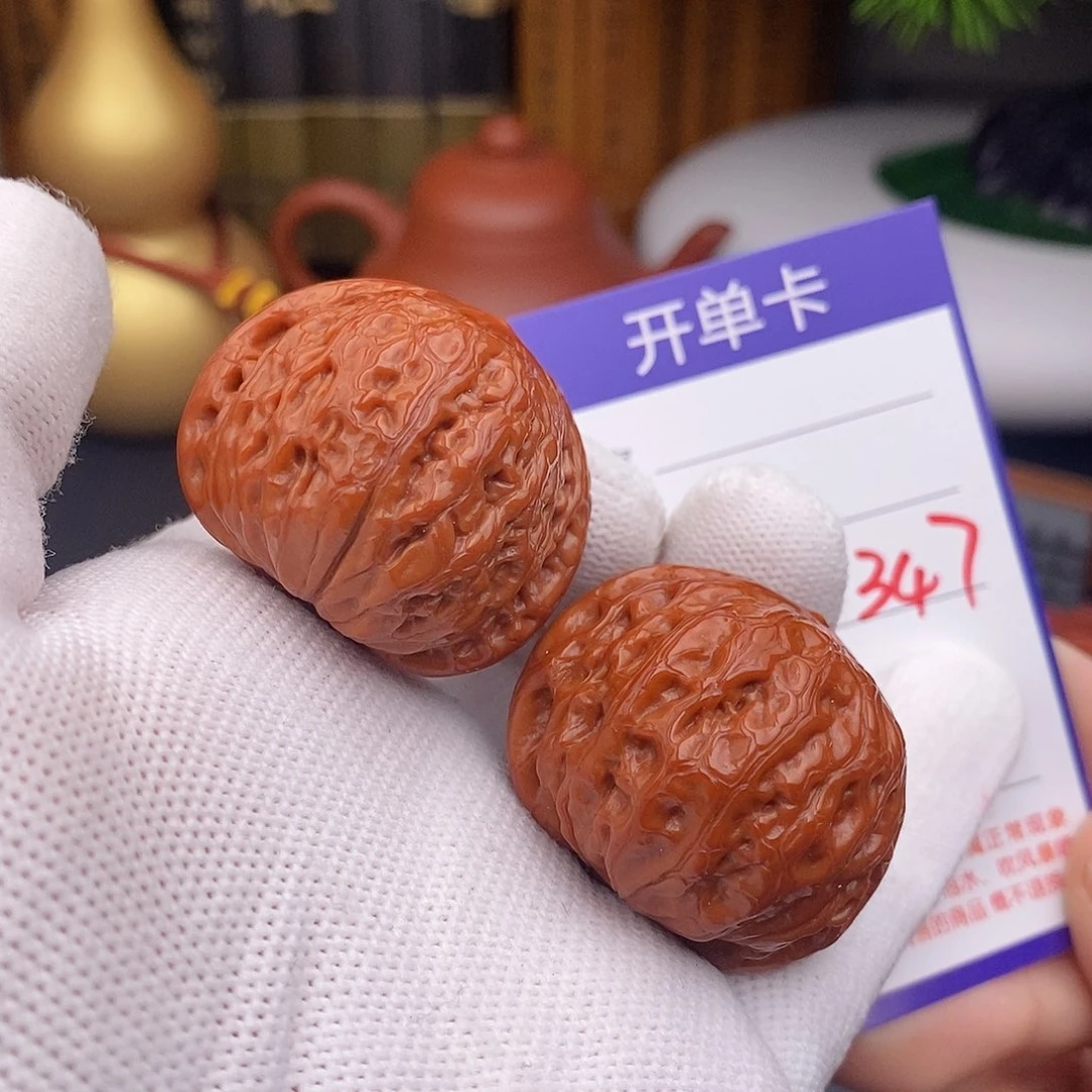 文玩核桃把件38铁锤347