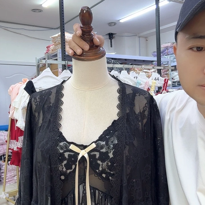 聚酯纤维宫廷风两件套