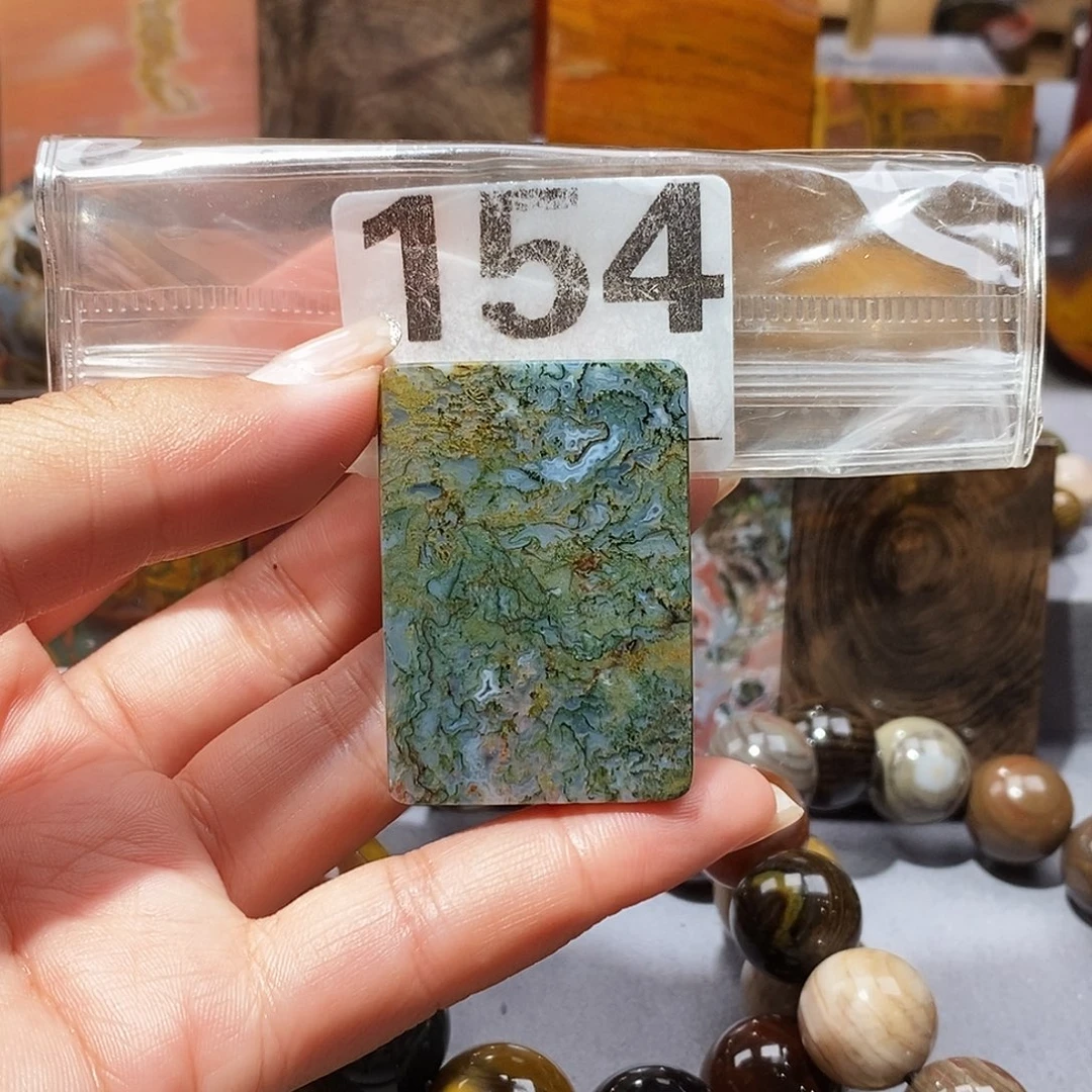 未镶嵌天然北票硅化玉吊坠硅化玉