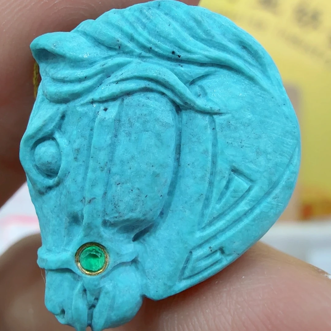 绿松石未镶嵌配饰