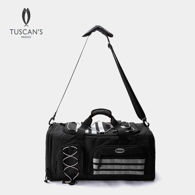 TUSCAN'S时尚休闲户外多功能轻便行李袋单肩斜跨手提旅行包