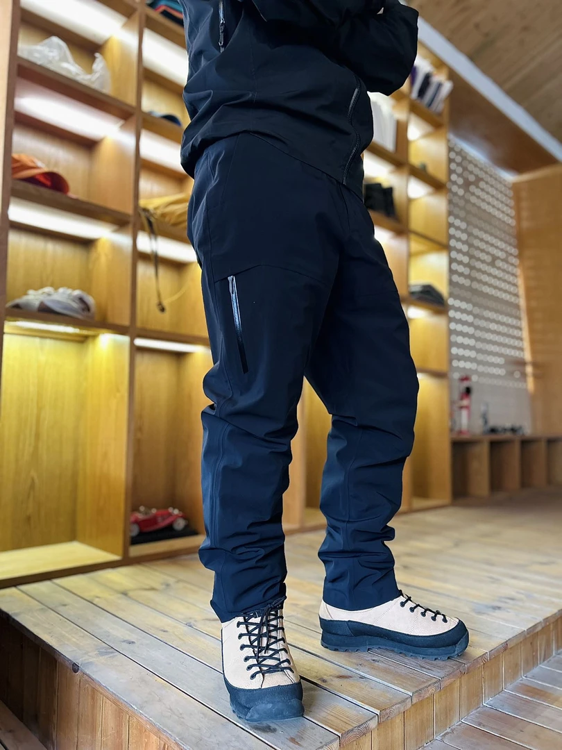 【象织】零下-30！休闲户外全压胶防风保暖可拆卸硬壳羽绒内胆冲锋裤