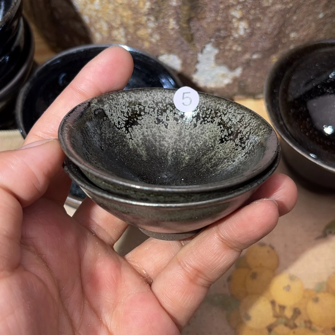 茶盏义兴龙窑坚持真柴烧微瑕