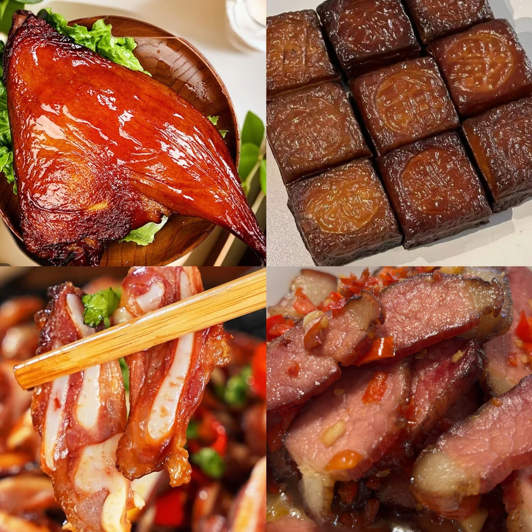 [腊味套餐]鸭腿2个脆骨1包腊肉1包豆腐1包