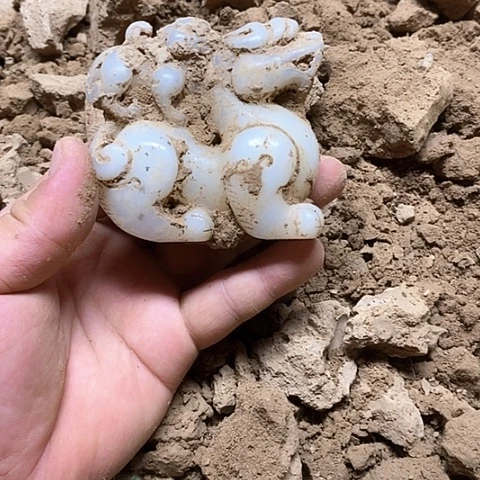 瓷片瓷器紫砂壶摆件