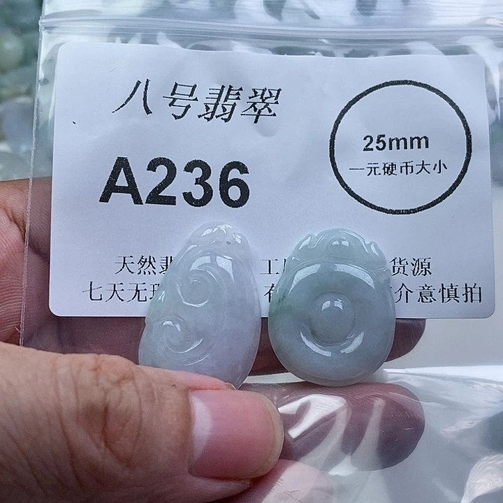 翡翠未镶嵌颈饰cc