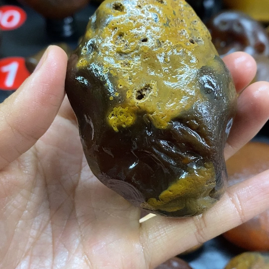 玛瑙/玉髓未镶嵌手把件