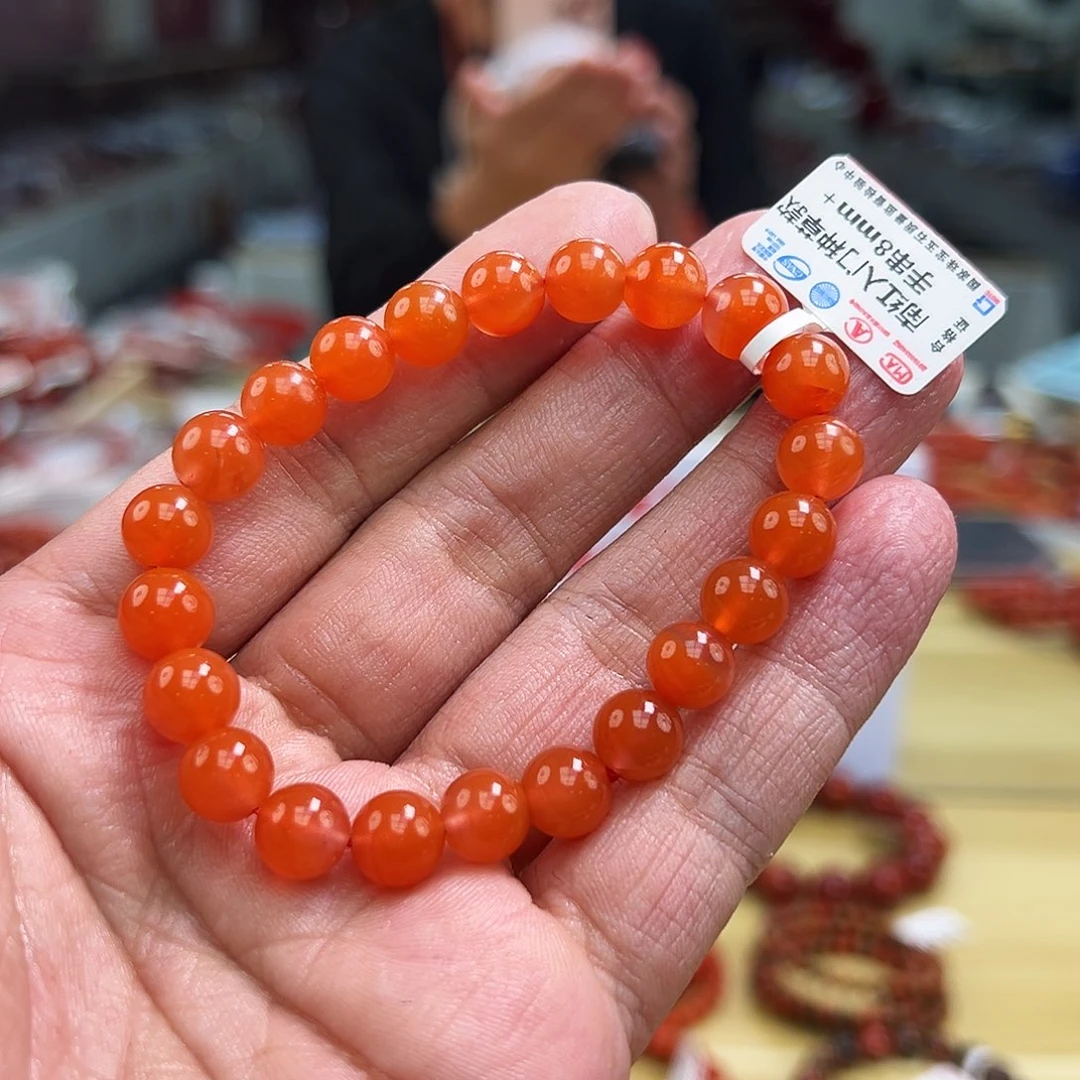 南红玛瑙买未镶嵌8m m m+