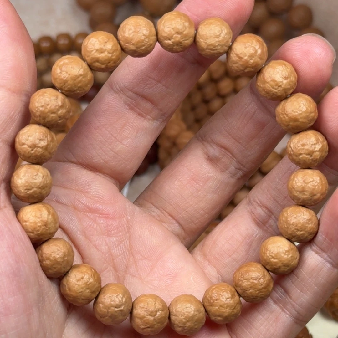 猴头核桃吊坠猴头雕刻舍利手串