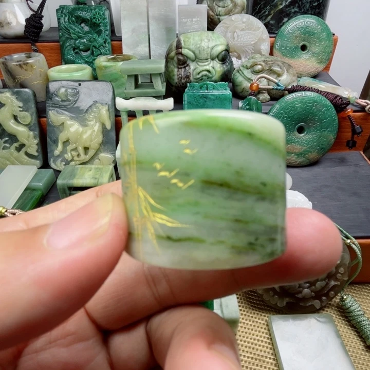 未镶嵌独山玉珠宝半成品