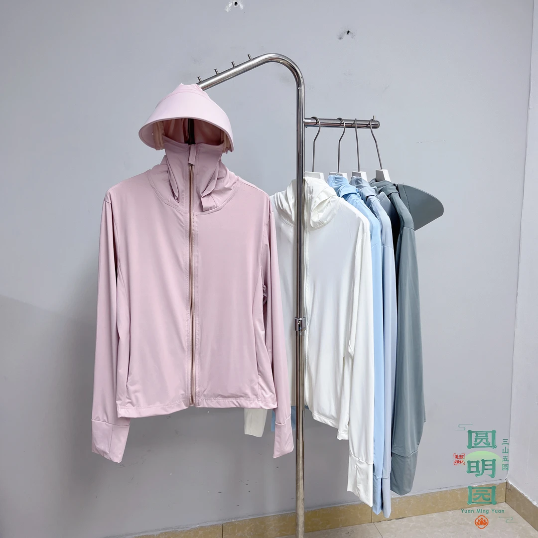077女装外套纯色简约薄款户外时尚夏季透气防晒衣