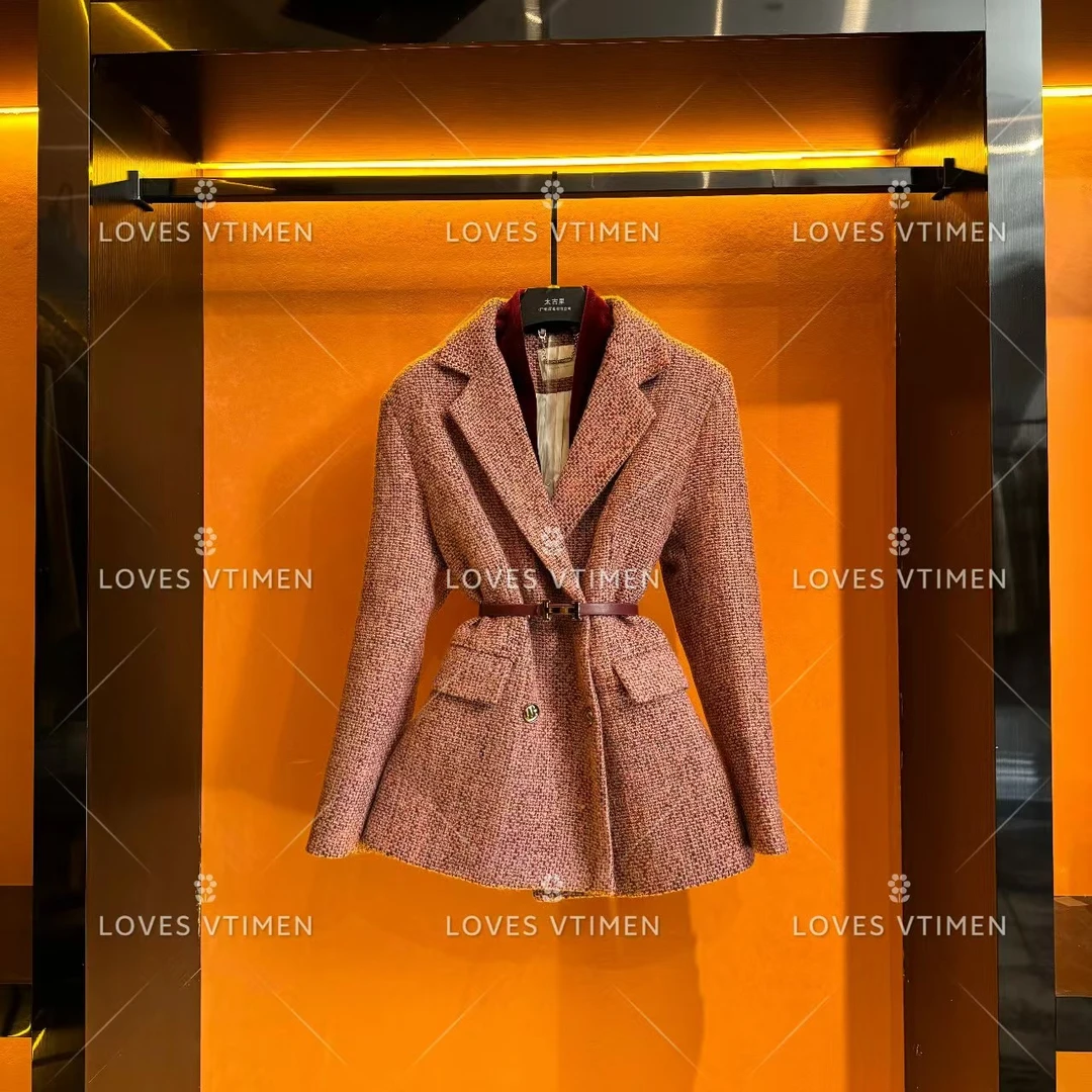 【宠粉价】白鸭绒羽绒服设计师轻奢气质经典外套LOVES-A1237