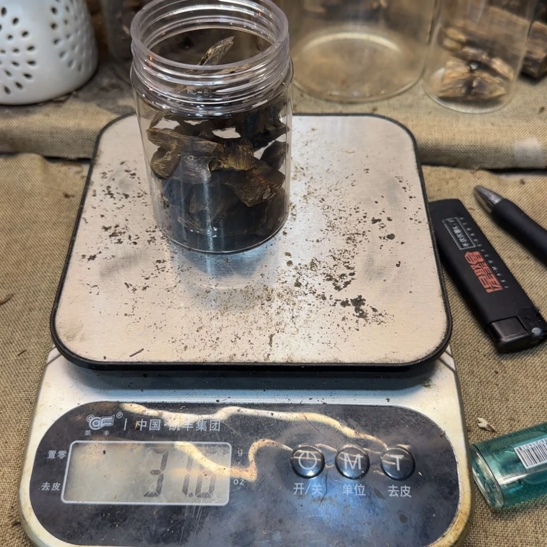 吉***鱼木质油叶子块料30克