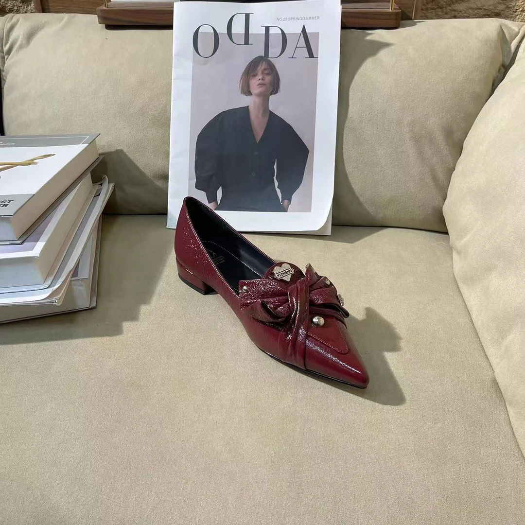 DJ时尚女鞋-A6189红色