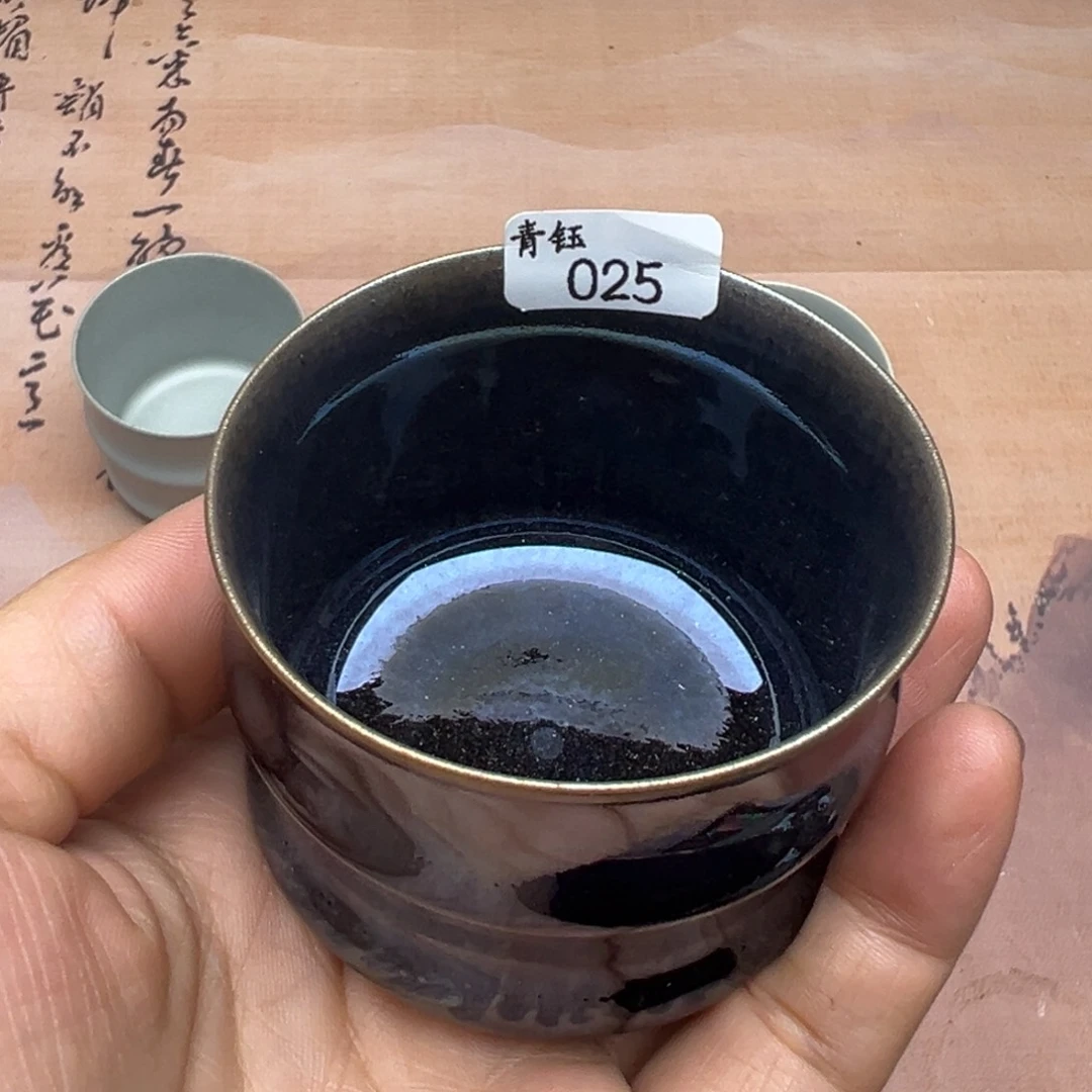 陆***茶茶盏柴烧超薄胎茶具025